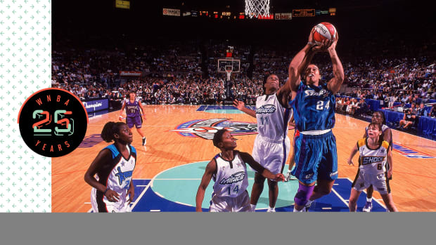 The first WNBA All-Star Game, in 1999